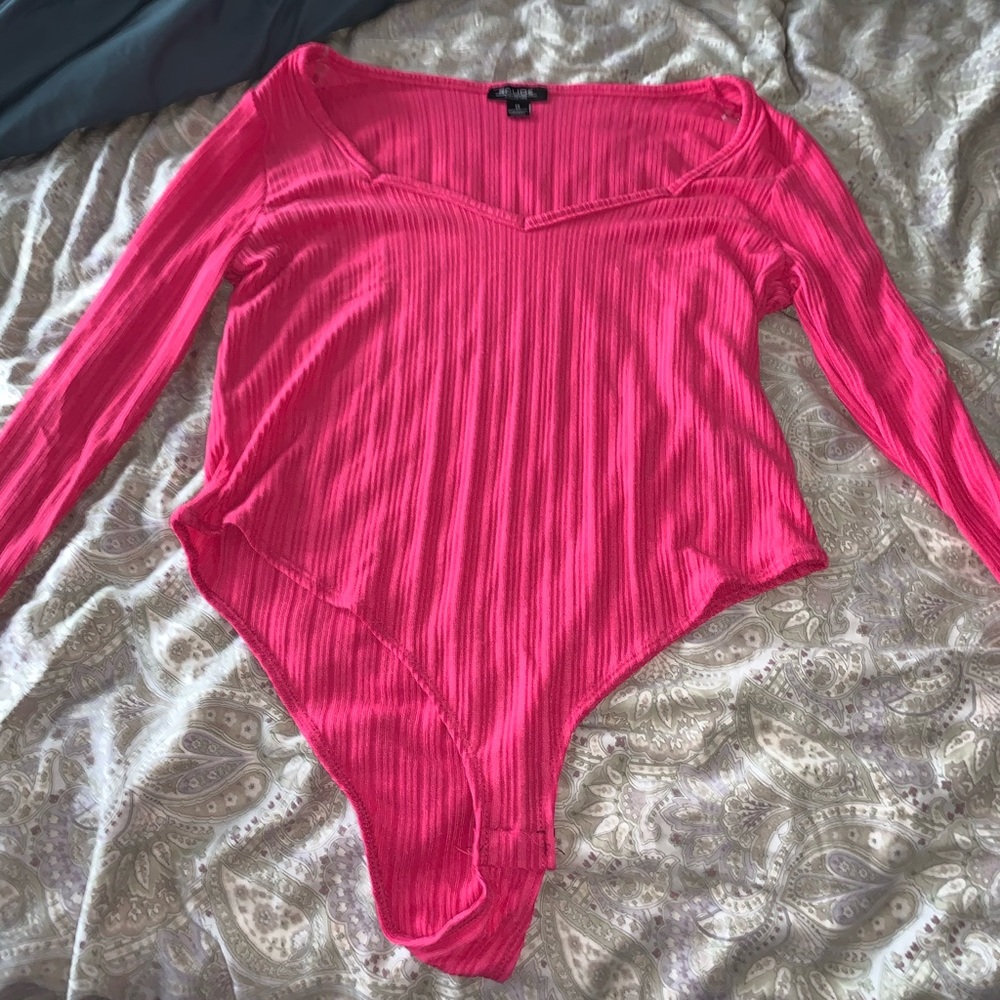 Pink bodysuit (Plus Size)